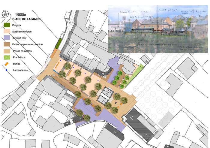 extrait schéma « Dessein de Ville »