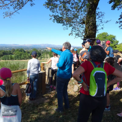 lecture de paysage depuis le superbe point de vue de Durbec