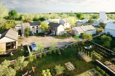 Plan de l’Îlot Paul Faure - CoCo Architecture - Alexandra Raybaud Paysagiste